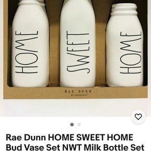 Rae Dunn vase containers